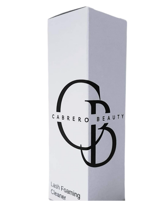 Cabrerobeauty lash foaming cleaner